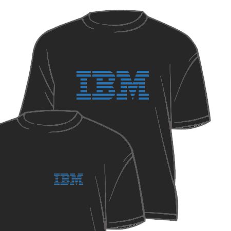 IBM póló 