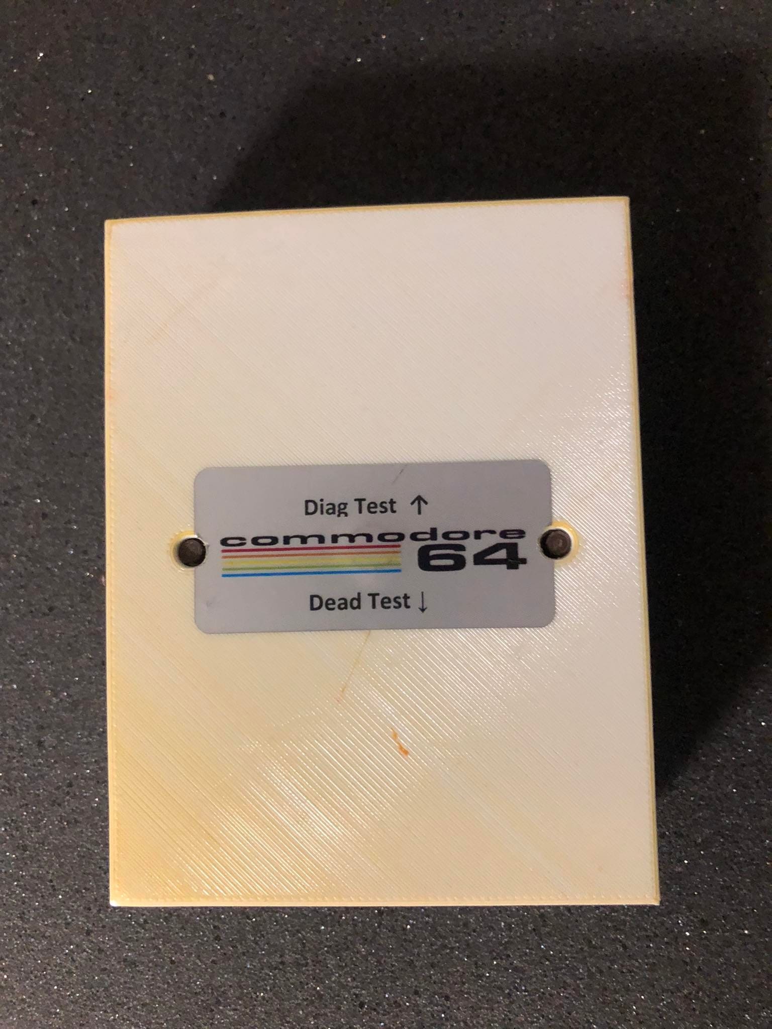 Commodore dead teszt és Diag teszt cartrigde tokban 