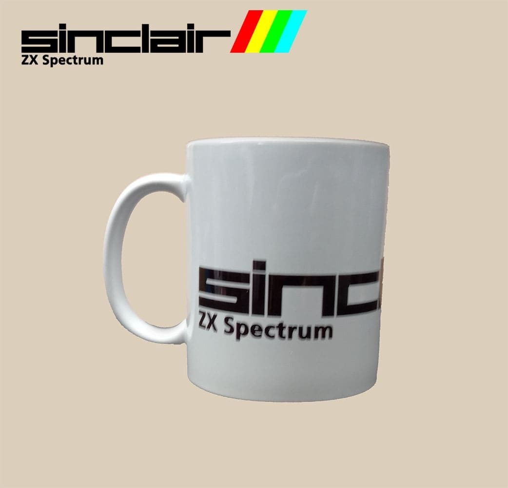 Sinclair ZX Spectrum logo bögre 