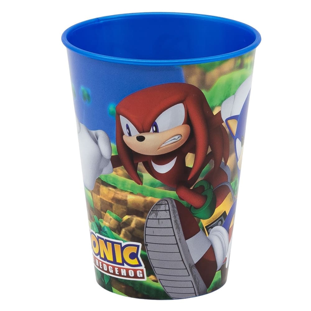 Sonic a Sündisznó műanyag pohár 